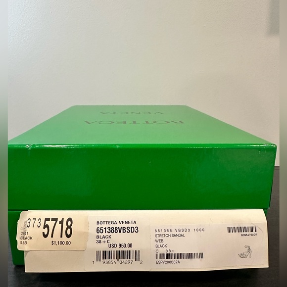 Bottega Veneta Stretch Lace-up Sandal 38.5 - Picture 2 of 8